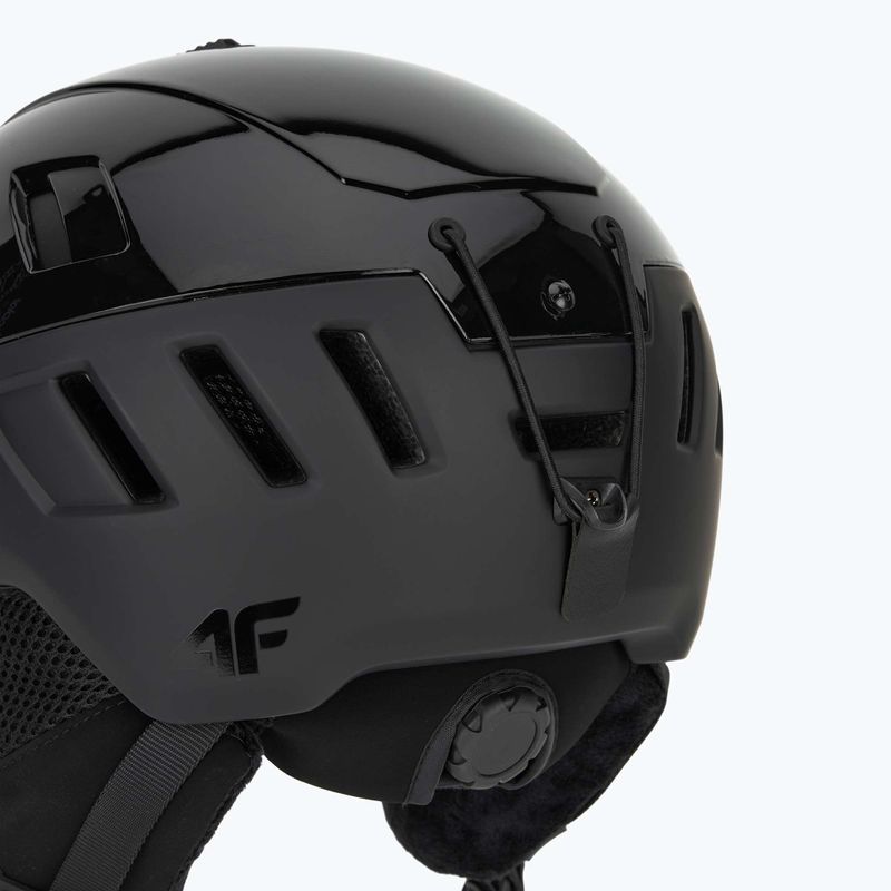 Шолом гірськолижний 4F U072 deep black 7