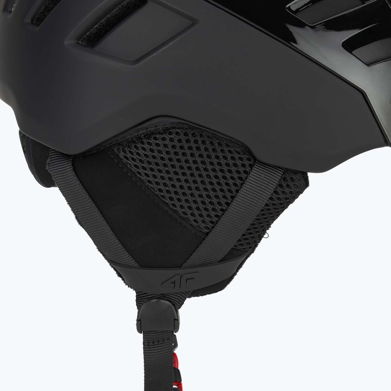Шолом гірськолижний 4F U072 deep black 8