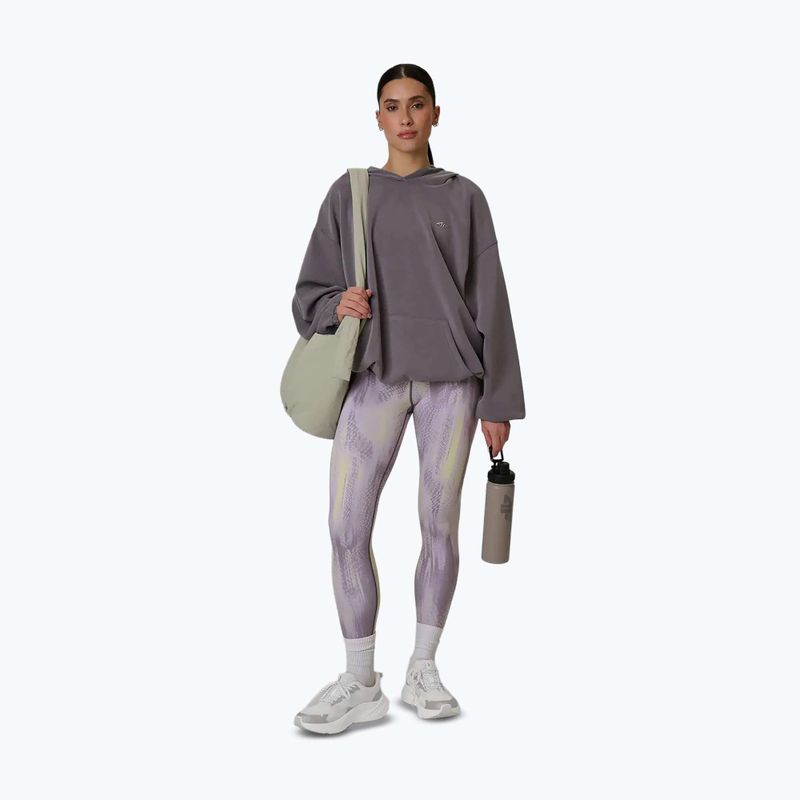 Легінси для тренувань жіночі 4F Solar Punk FNK F454 light yellow allover 5