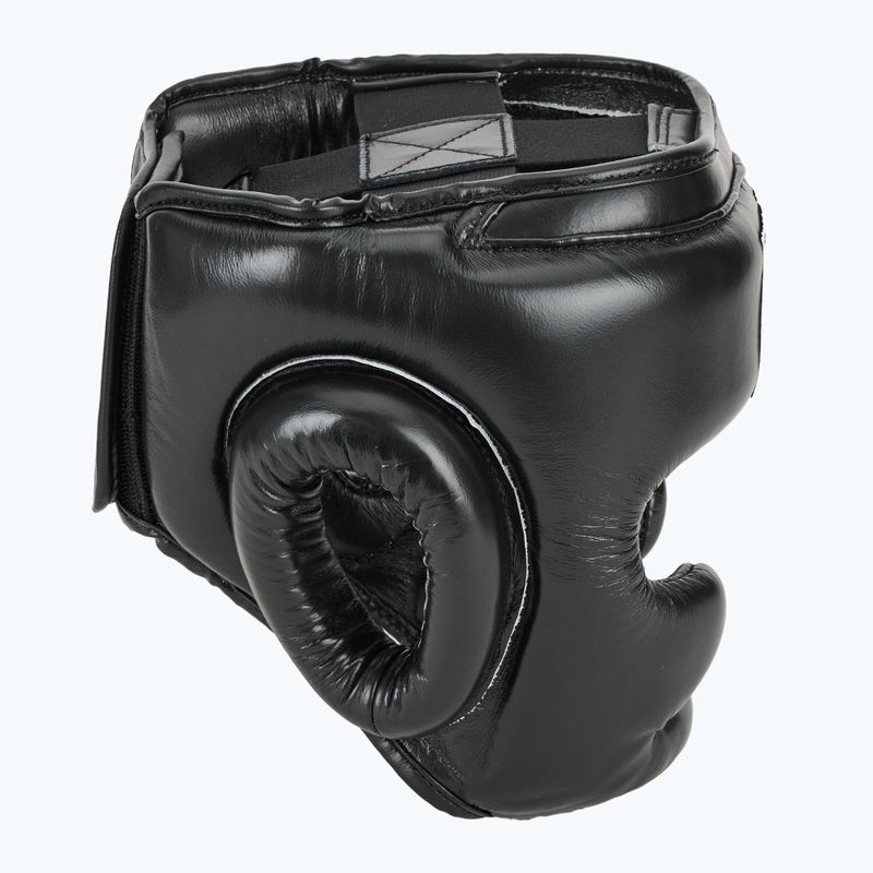 Шолом боксерський WINDY Genuine Leather black 2