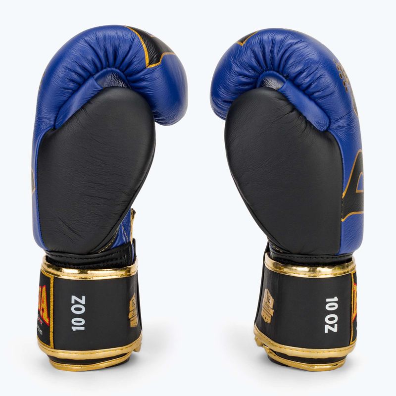 Рукавиці боксерські RAJA BOXING Origin Standard Genuine Leather blue 4