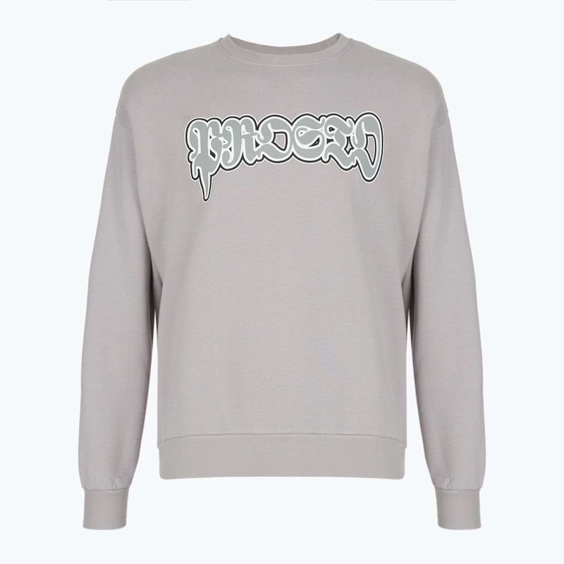 Кофта чоловіча PROSTO Graffiti washed gray