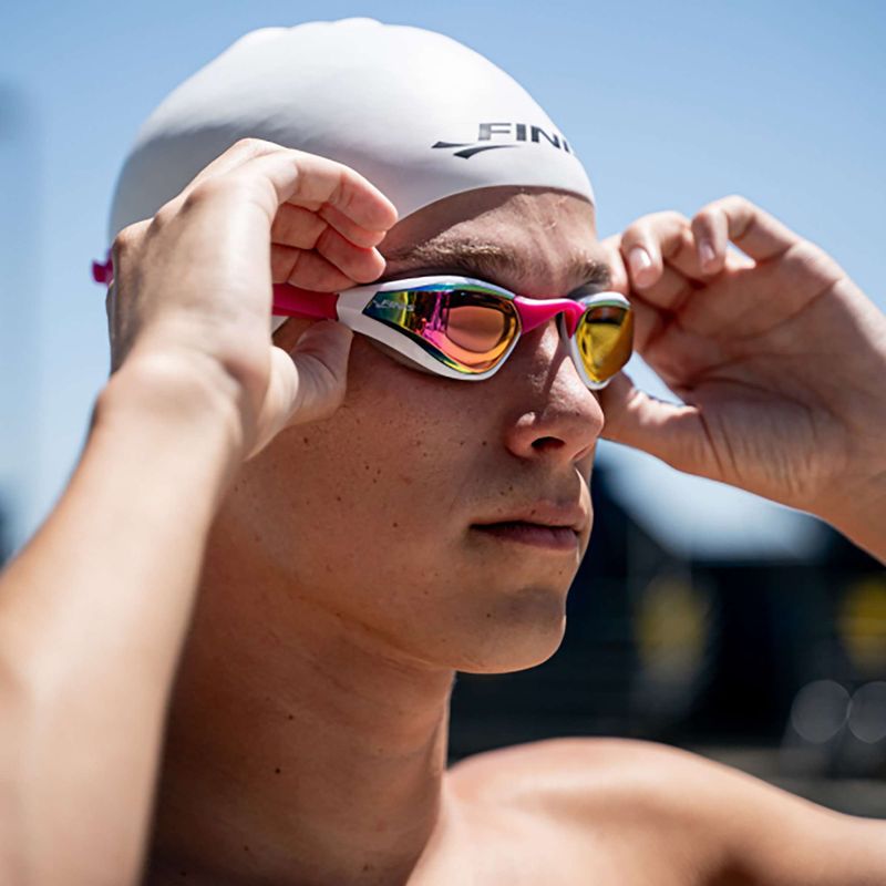 Окуляри для плавання FINIS Mach 1 Racing pink opal 4