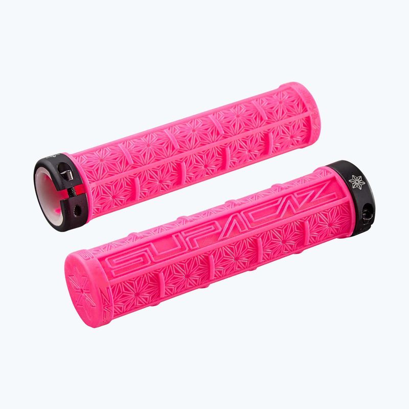 SUPACAZ Grips неоновий рожевий