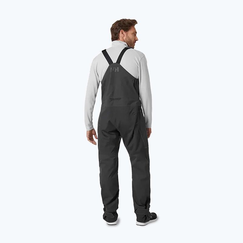 Чоловічі вітрильні штани Helly Hansen HP Foil Pro Bib чорне дерево 2