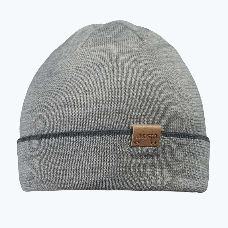 Подарунковий набір шапка і шарф Musto Tipped Beanie & Scarf сірий/меланж 2