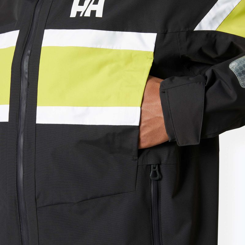 Куртка вітрильна чоловіча Helly Hansen Salt Original ebony 5