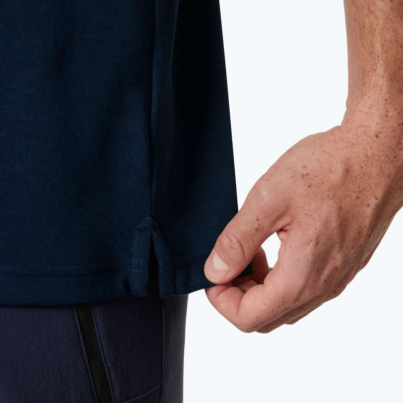 Футболка поло чоловіча Helly Hansen Hp 1/2 Zip Polo navy 4