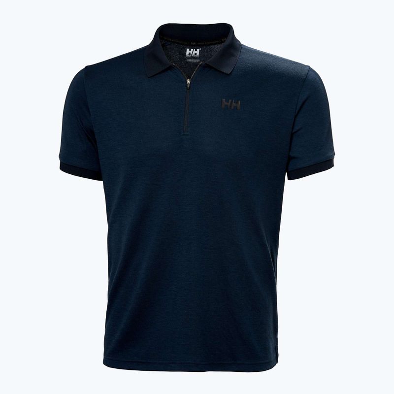 Футболка поло чоловіча Helly Hansen Hp 1/2 Zip Polo navy 5