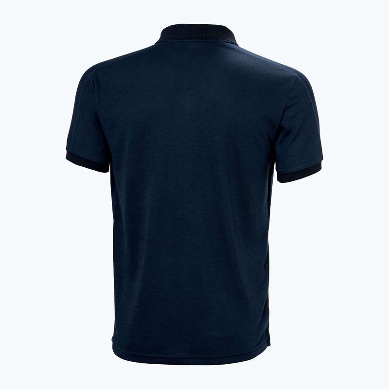 Футболка поло чоловіча Helly Hansen Hp 1/2 Zip Polo navy 6