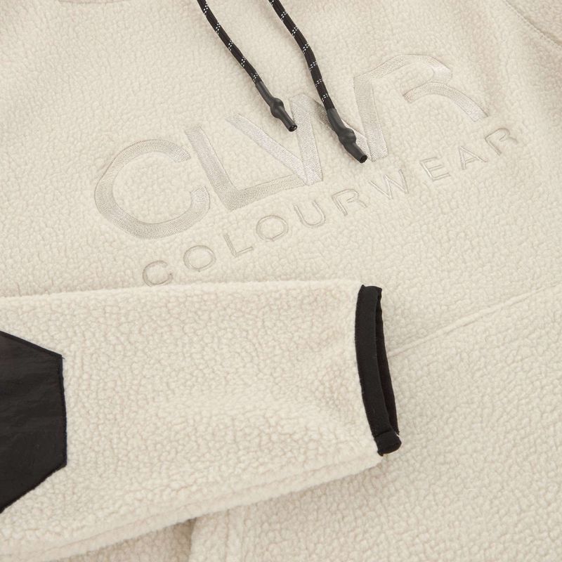 Кофта жіноча Colourwear Teddy Hood 2.0 light beige 3