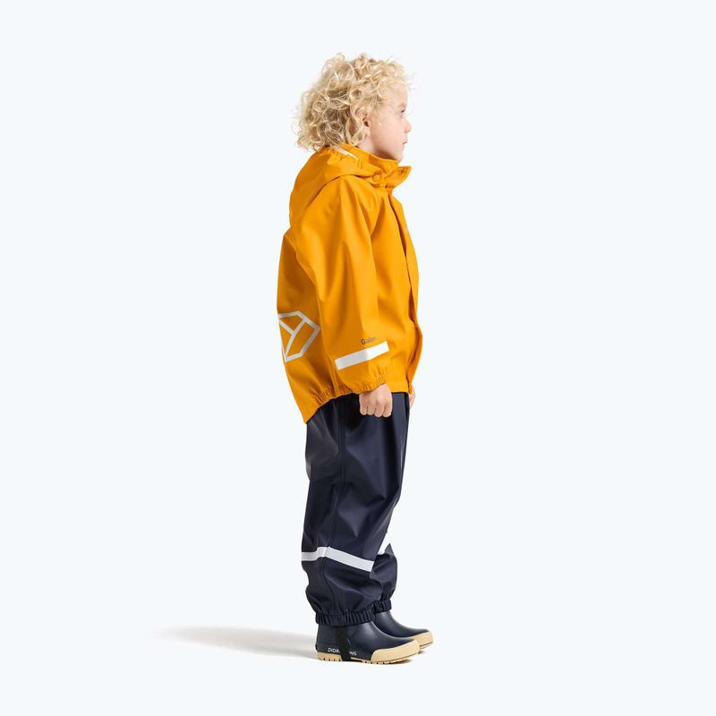 Куртка дощовик дитяча Didriksons Slaskeman oat yellow 4
