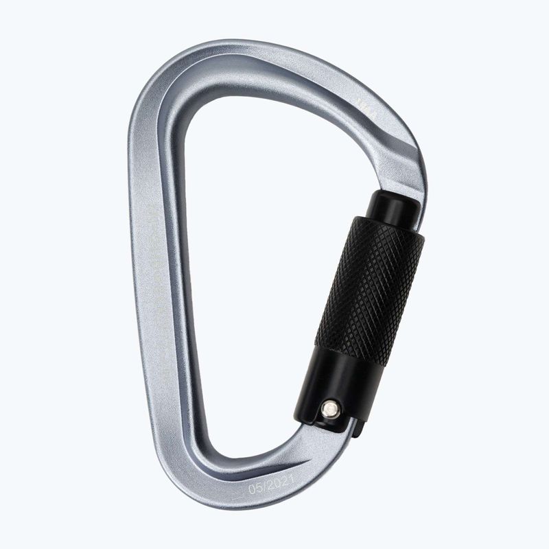 Скелелазний карабін Mammut Classic HMS Twistlock Plus light grey