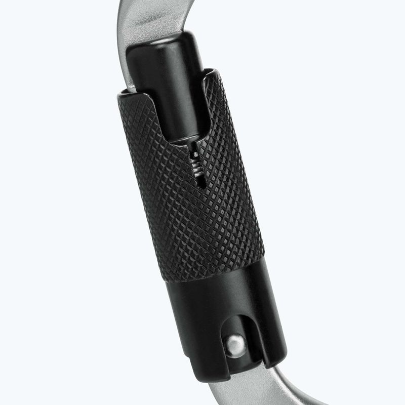 Скелелазний карабін Mammut Classic HMS Twistlock Plus light grey 6