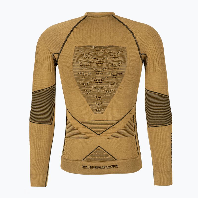 Чоловіча термоактивна кофта X-Bionic Radiactor 4.0 gold/black 2