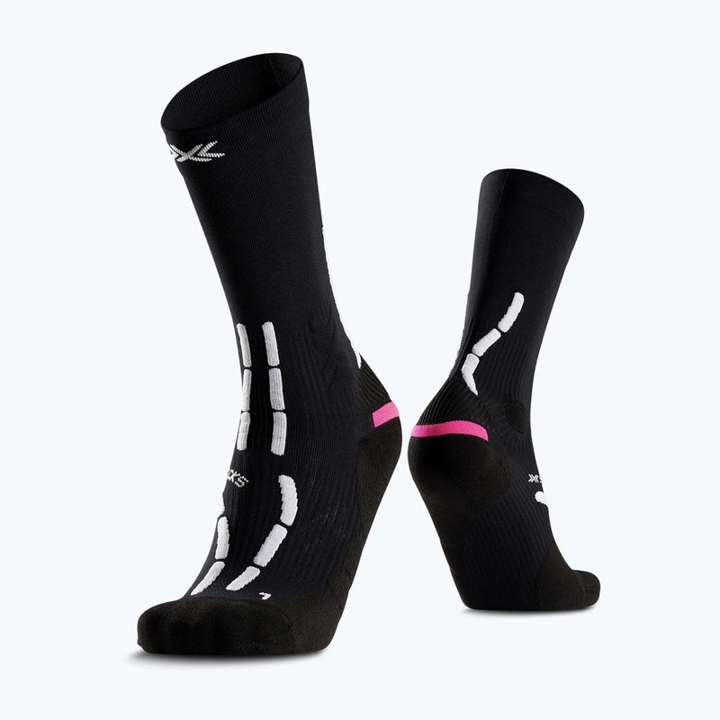 Шкарпетки X-Socks Trail Anatomix Crew x black/x white