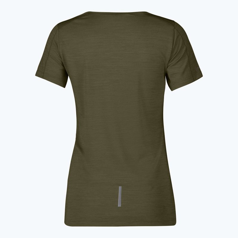 Футболка для бігу жіноча SCOTT Endurance Lt fir green 2