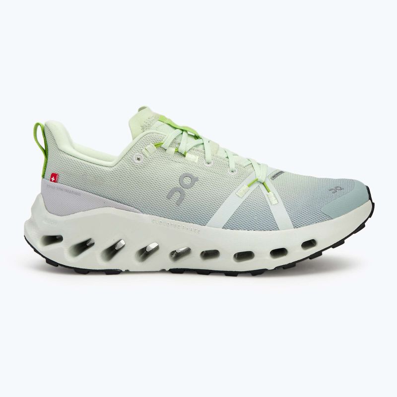 Кросівки для бігу жіночі On Cloudsurfer Trail Waterproof lima/mineral 2