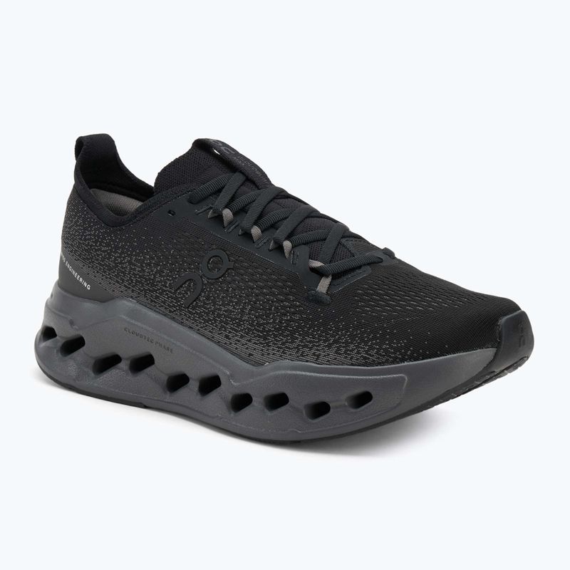 Кросівки для бігу чоловічі On Cloudsurfer Max Wide black/eclipse