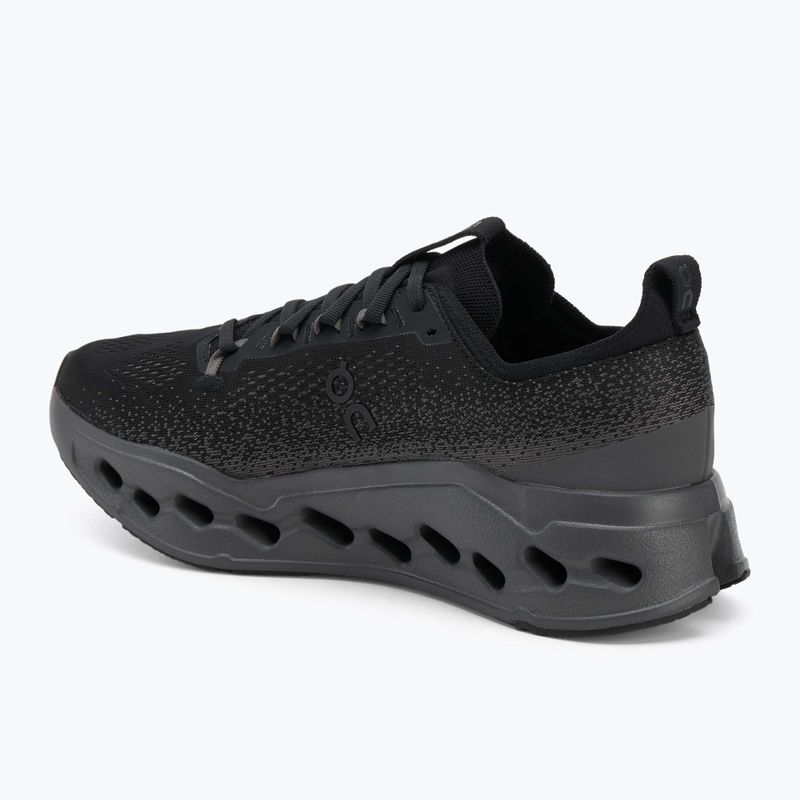 Кросівки для бігу чоловічі On Cloudsurfer Max Wide black/eclipse 3