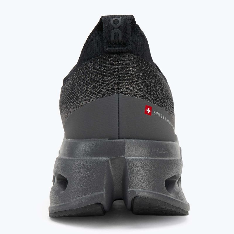 Кросівки для бігу чоловічі On Cloudsurfer Max Wide black/eclipse 6