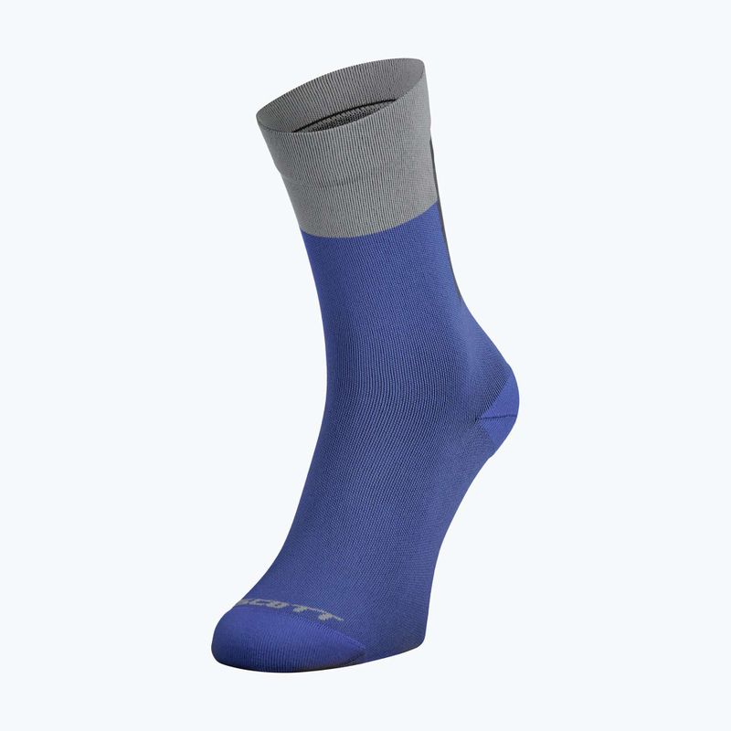 Шкарпетки SCOTT Block Stripe Crew dark blue/spray grey