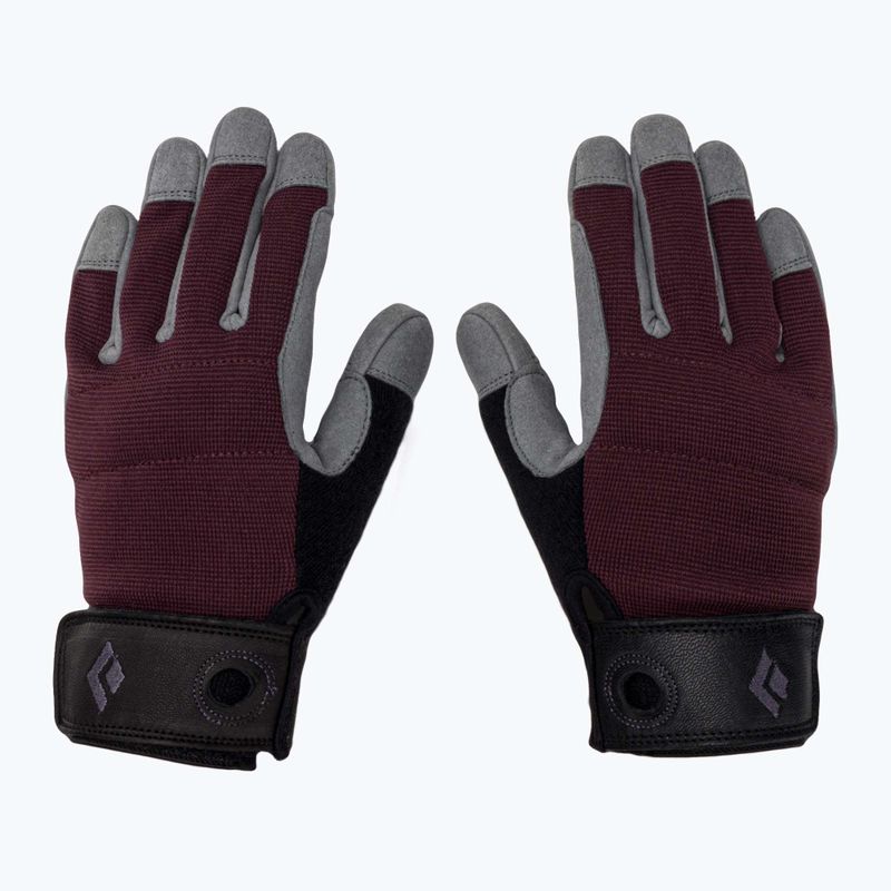Рукавиці для скелелазіння жіночі Black Diamond Crag bordeaux 3