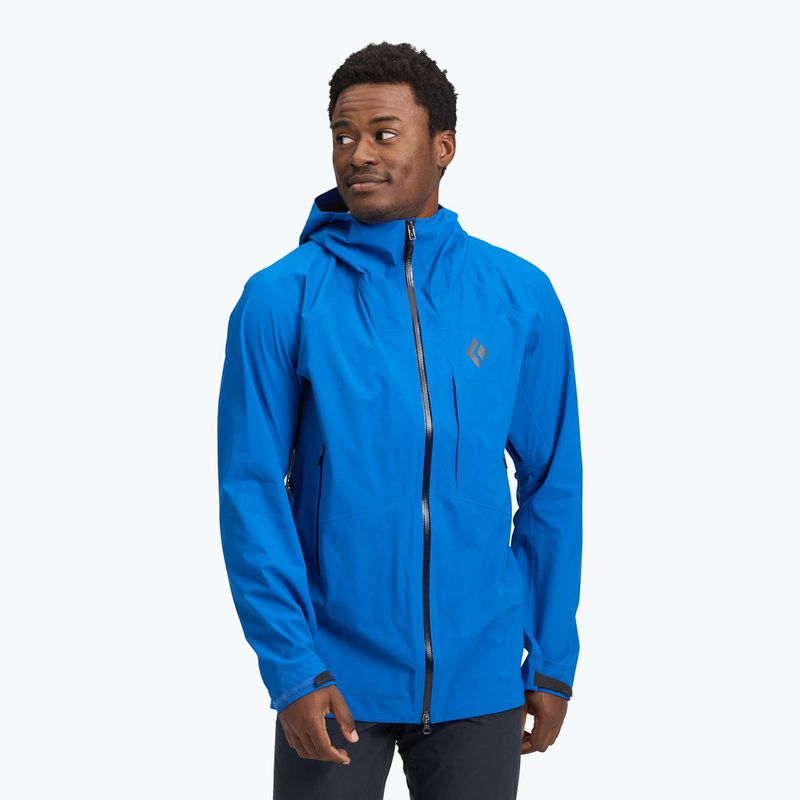 Куртка-дощовик чоловіча Black Diamond Highline Stretch Shell drifter blue