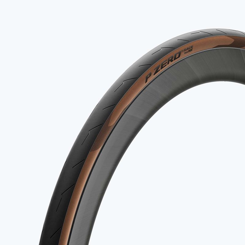 Шина велосипедна Pirelli P Zero Race RS TLR Classic 700 x 28C black/brown