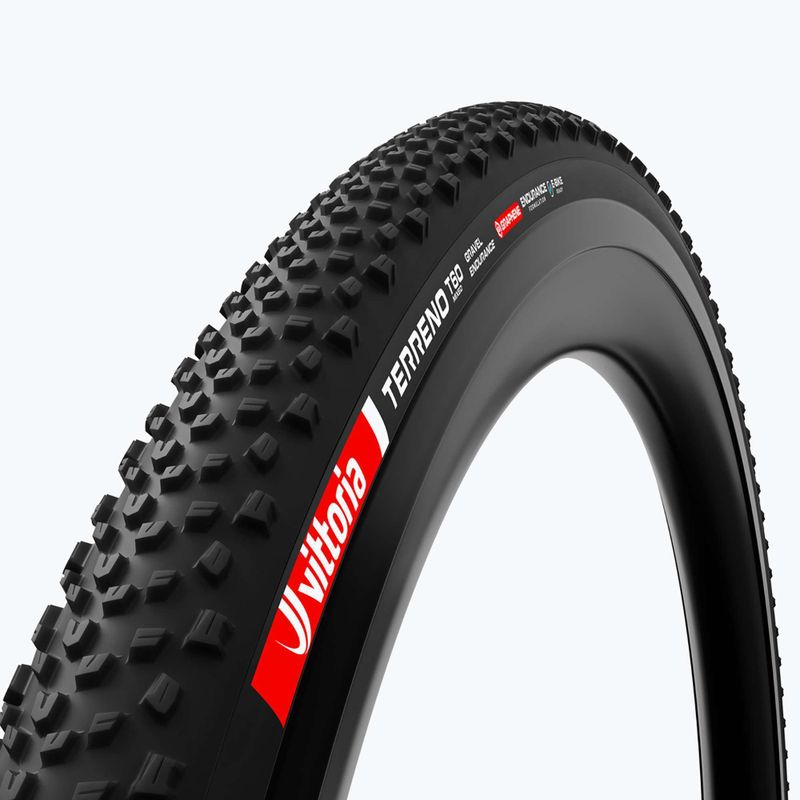 Шина велосипедна Vittoria Terreno T60 G2.0 TLR Gravel Endurance чорний/коричневий
