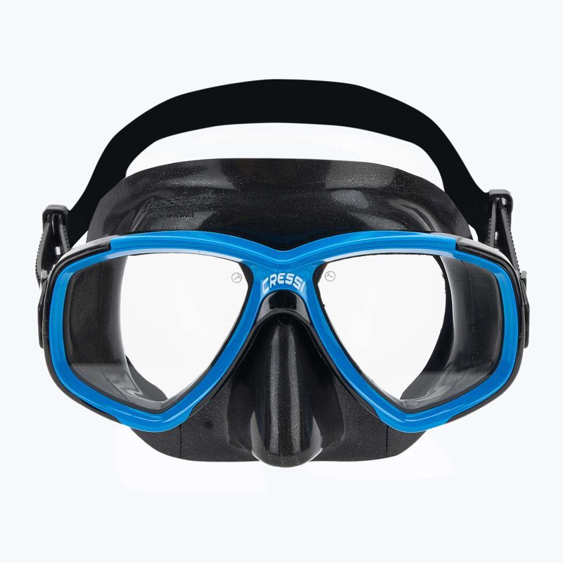 Набір для пірнання Cressi Perla + Mexico black/blue 3
