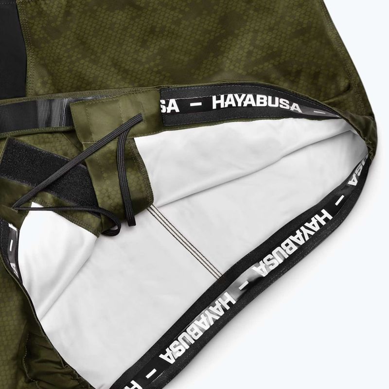 Шорти для тренувань чоловічі Hayabusa Hex Mid-Thigh green 6