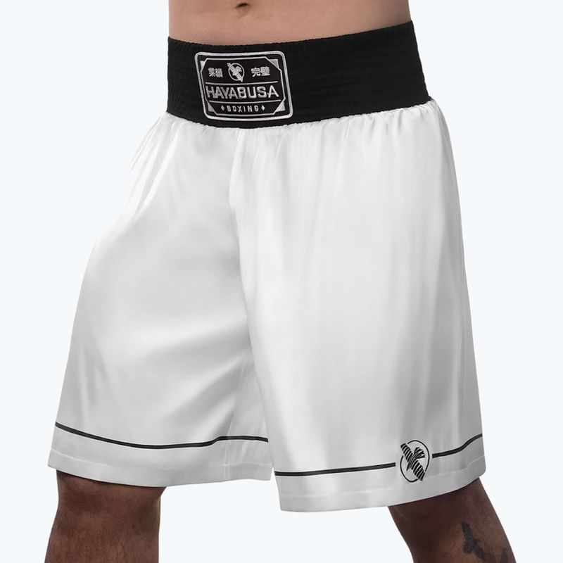 Шорти для тренувань Hayabusa Pro Boxing white