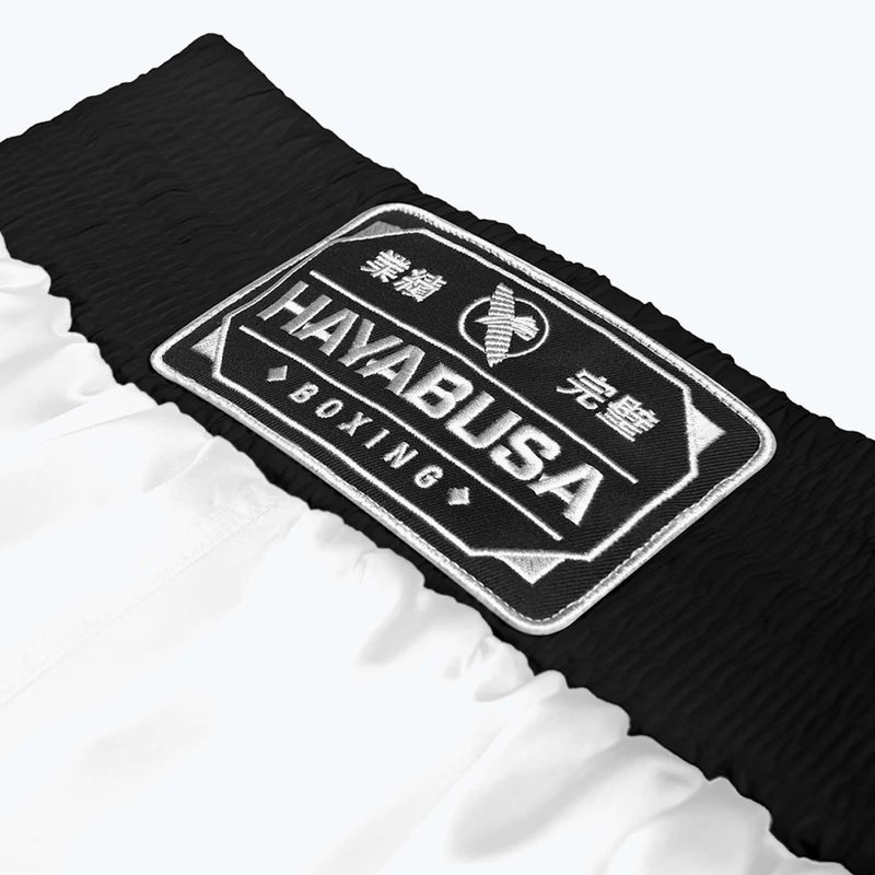 Шорти для тренувань Hayabusa Pro Boxing white 5