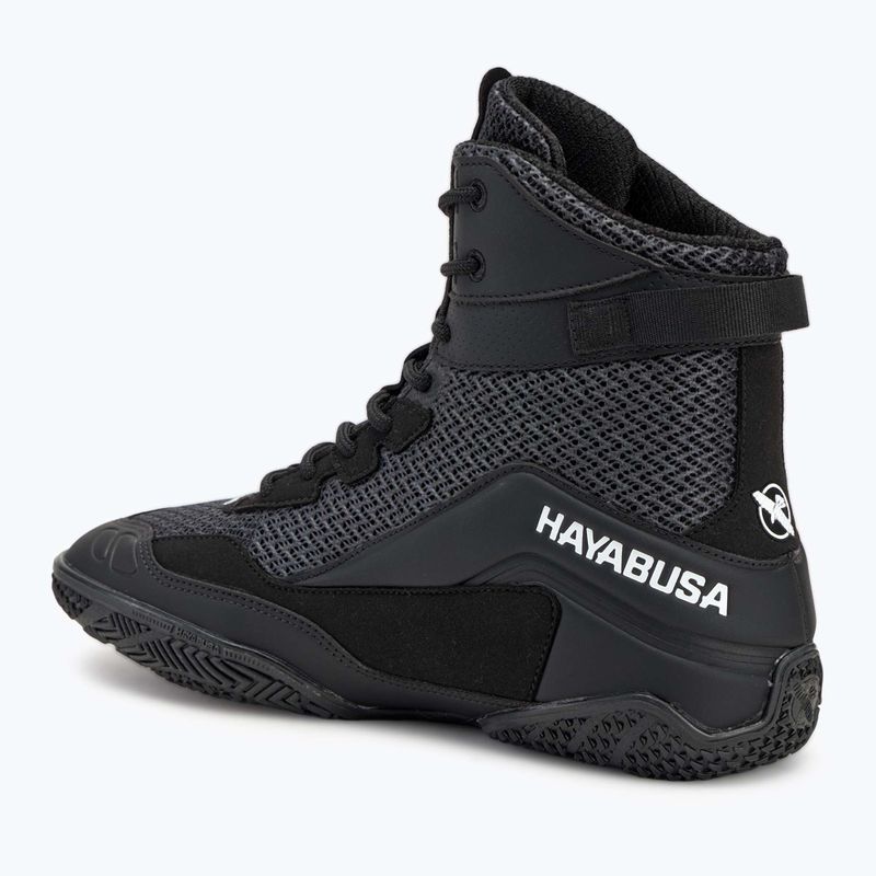 Кросівки боксерські чоловічі Hayabusa Talon Boxing black 3