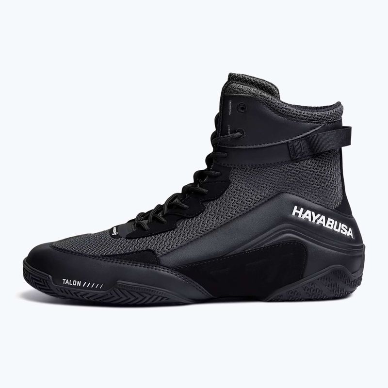 Кросівки боксерські чоловічі Hayabusa Talon Boxing black 8