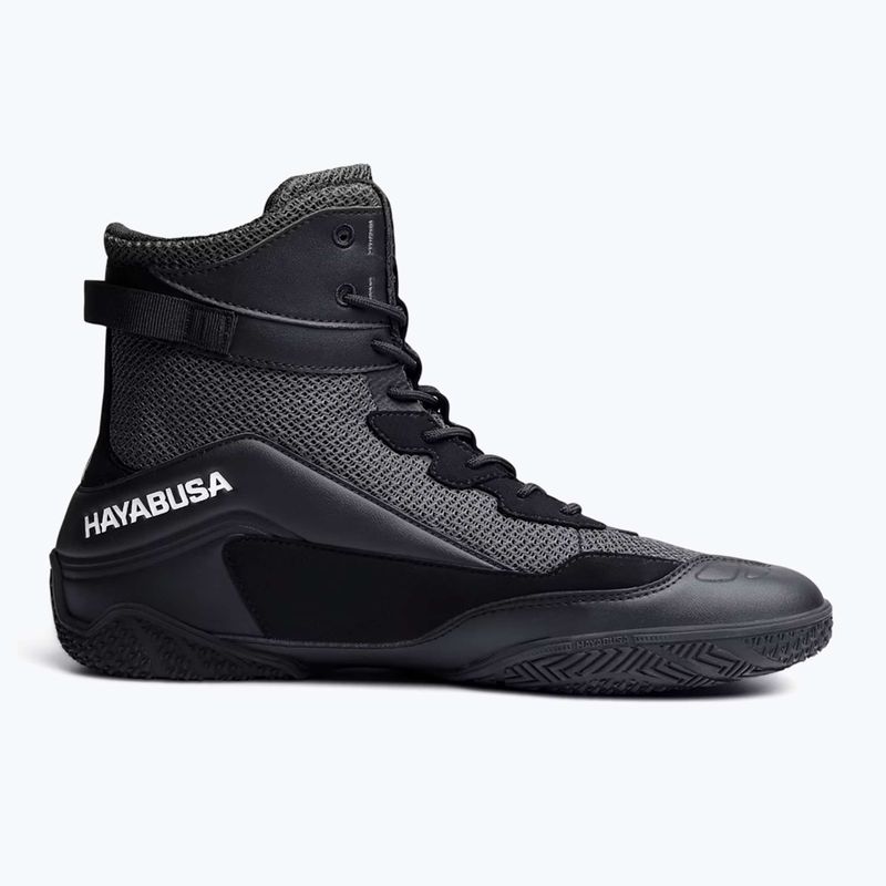 Кросівки боксерські чоловічі Hayabusa Talon Boxing black 9