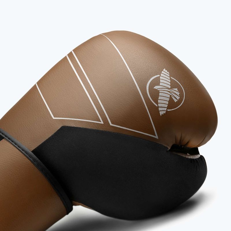 Рукавиці боксерські Hayabusa S4 Leather golden brown 3