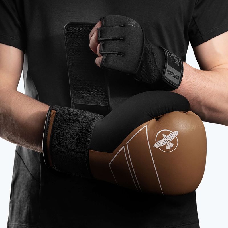 Рукавиці боксерські Hayabusa S4 Leather golden brown 8