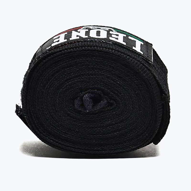 Бинти боксерські LEONE 1947 Hand Wraps 350 см black 6