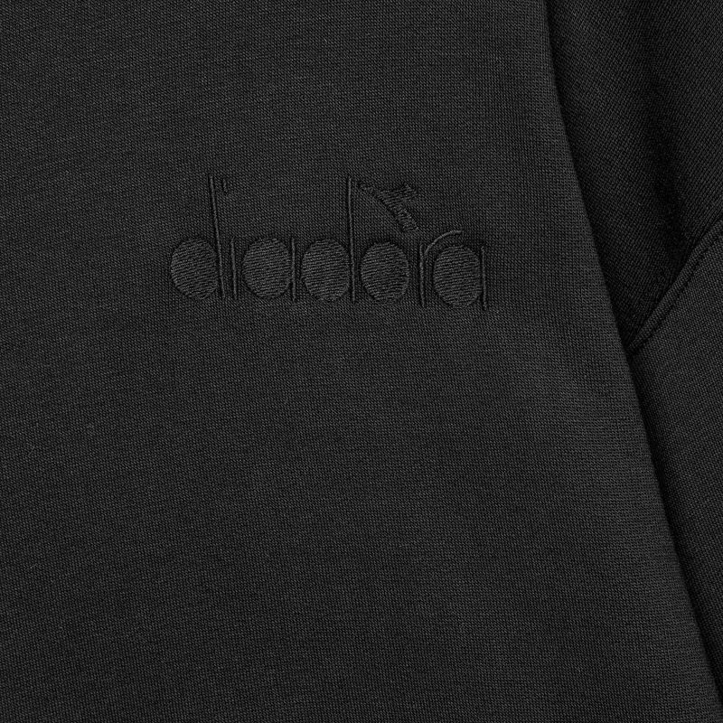 Худі Diadora з логотипом Diadora чорний 4