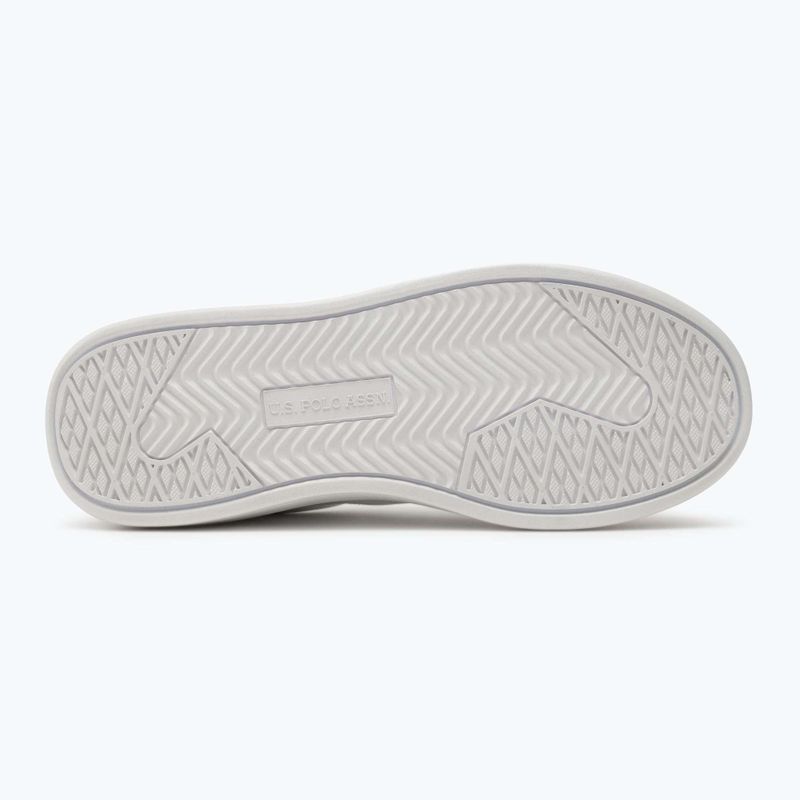 Кросівки чоловічі U.S. Polo Assn. CODY003B white/light brown 4