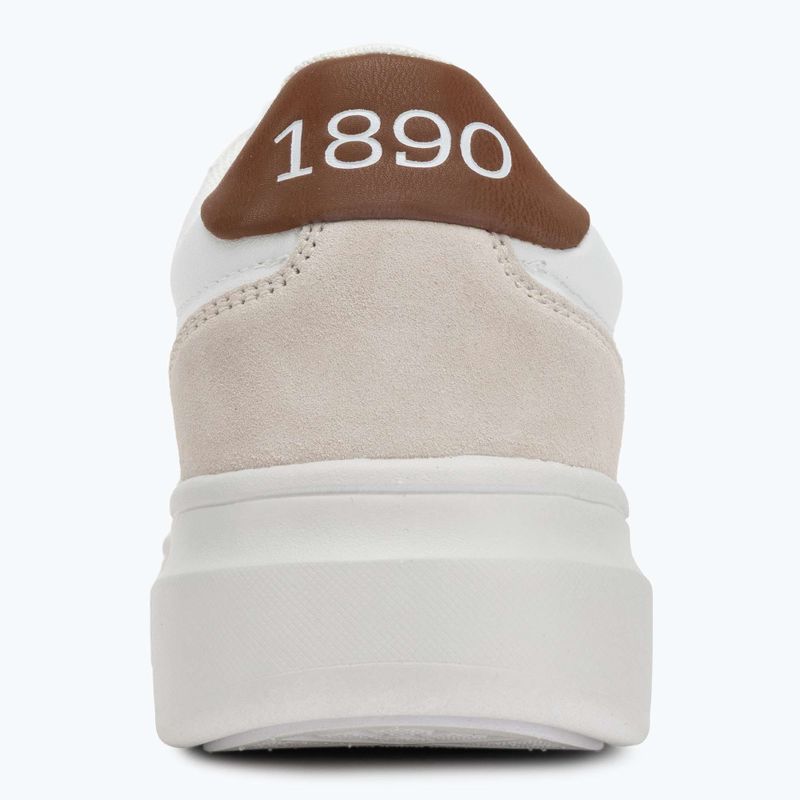 Кросівки чоловічі U.S. Polo Assn. CODY003B white/light brown 6