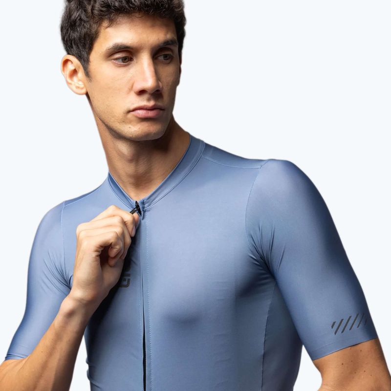Футболка велосипедна чоловіча Alé Color Block steel blue 5