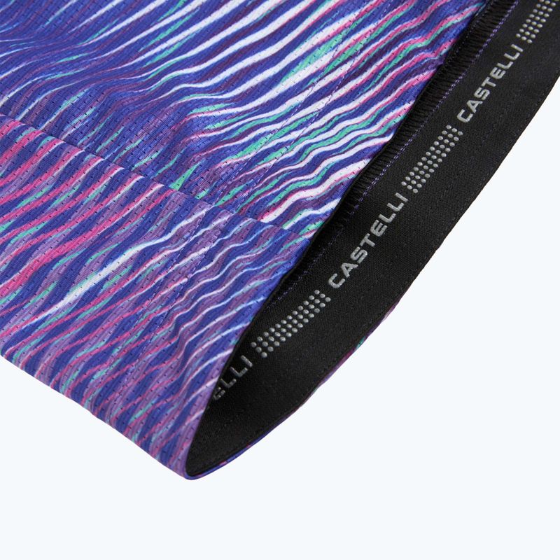 Футболка велосипедна жіноча Castelli Cosmic Vortex multicolor ultraviolet rose 4
