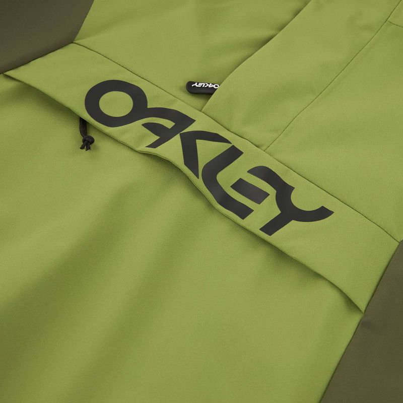 Чоловіча сноубордична куртка Oakley TNP TBT утеплена анорак нова темна щітка/папороть 3