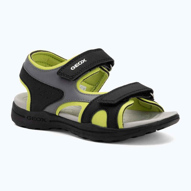 Сандалі дитячі Geox Vaniett black/light green
