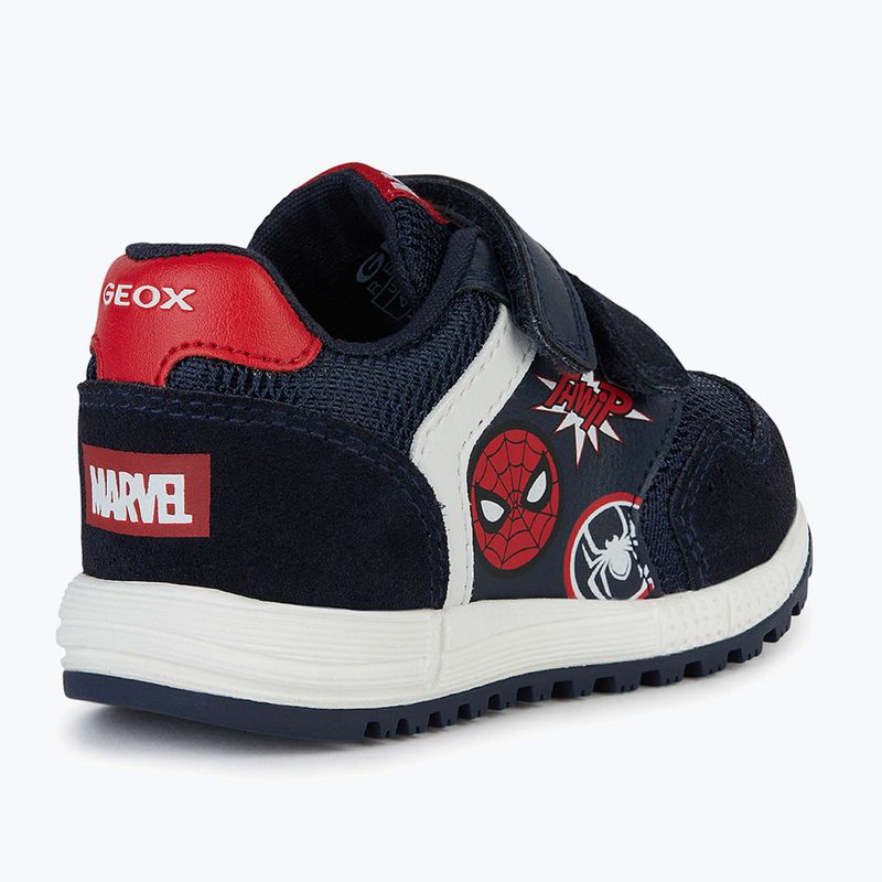 Кросівки дитячі Geox Alben nylon navy / red 11