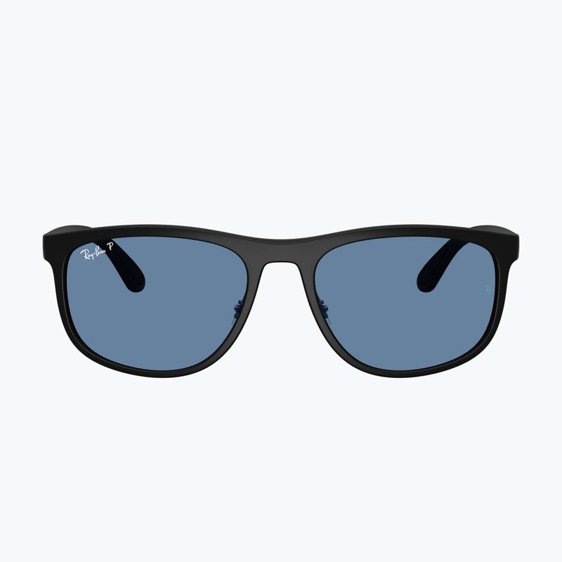 Окуляри сонцезахисні Ray-Ban RB4468 Polarized Lenses matte sand black/blue polarized 2