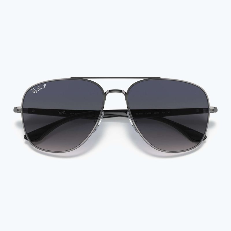 Окуляри сонцезахисні Ray-Ban RB3683 brass/blue grey polarized 3